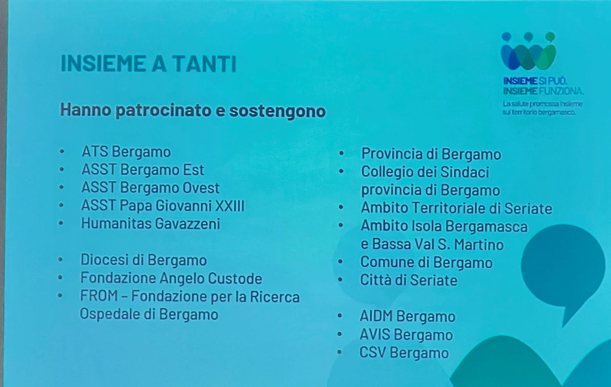 Foto Progetto Insieme A Tanti