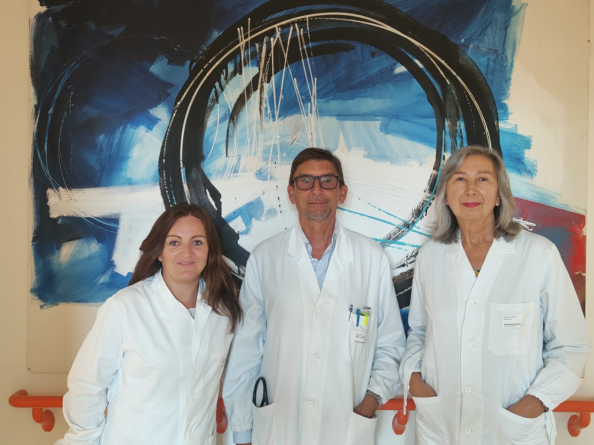 Da Sinistra Dott.Ssa Emanuela Zenoni, Dott. Vittorio Giudici, Dott.Ssa Fiorella Lanfranchi